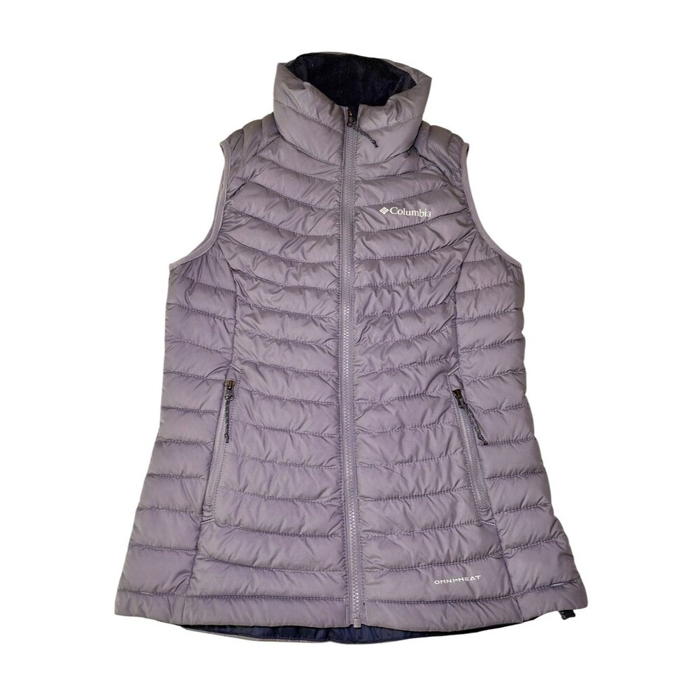 Columbia Women's Light Purple Packable Puffy Vest